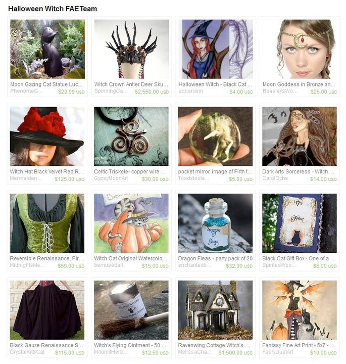 Halloween Witch Treasury