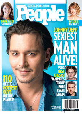 Johnny Depp Photoshoot for People Magazine Sexiest Man Alive