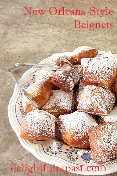 New Orleans-Style Beignets / www.delightfulrepast.com