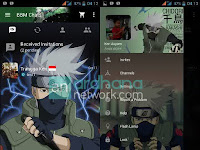 BBM MOD Kakashi Versi 2.10.0.31 Apk Terbaru