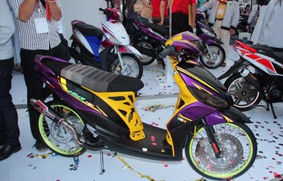 41 Gambar Motor Modifikasi Terbaru Mio J Paling Populer Lingkar Png