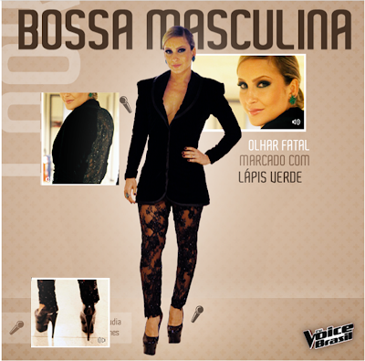 Look Cláudia Leitte The Voice Brasil