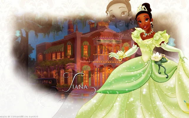 Tiana, Free Printable Invitations, Labels or Cards.