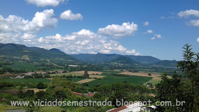 Vista panorâmica do Morro São José, Vale do Taquari