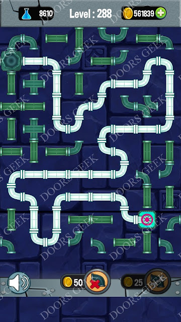  Plumber 3: Plumber Pipes Connect Level 288 Solution, Cheats, Walkthrough for android, iphone, ipad and ipod