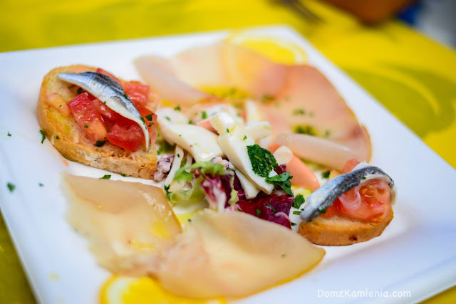 antipasto di Mare w Livorno