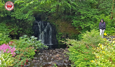 Escocia, Skye Island, jardines del castillo Dunvegan