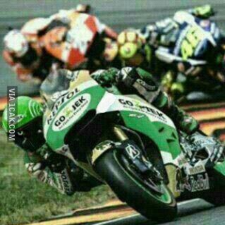 dp bmm lucu gojek motogp