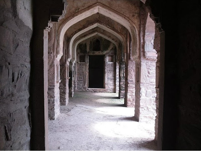 Inner view of Bhangarh Fort