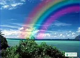 Rainbow Images and Pictures - The Mystery of the Rainbow - Names of the Seven Colors of the Rainbow - rongdhonu background - NeotericIT.com - Image no 6