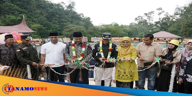 Resmikan Objek Wisata Lembah Batang Mangkisi, Bupati Safaruddin Puji Kinerja Wali Nagari Balai Panjang