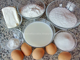 Prajitura cu crema de cocos ingrediente