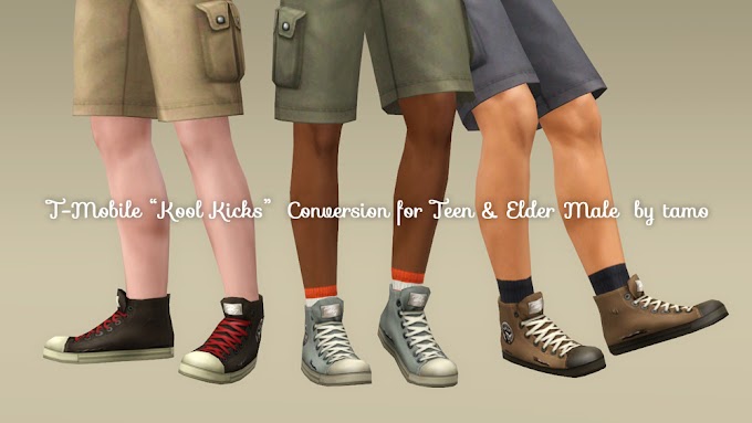 [TS3] Kool Kicks Conversion for Child,Teen,Elder Male