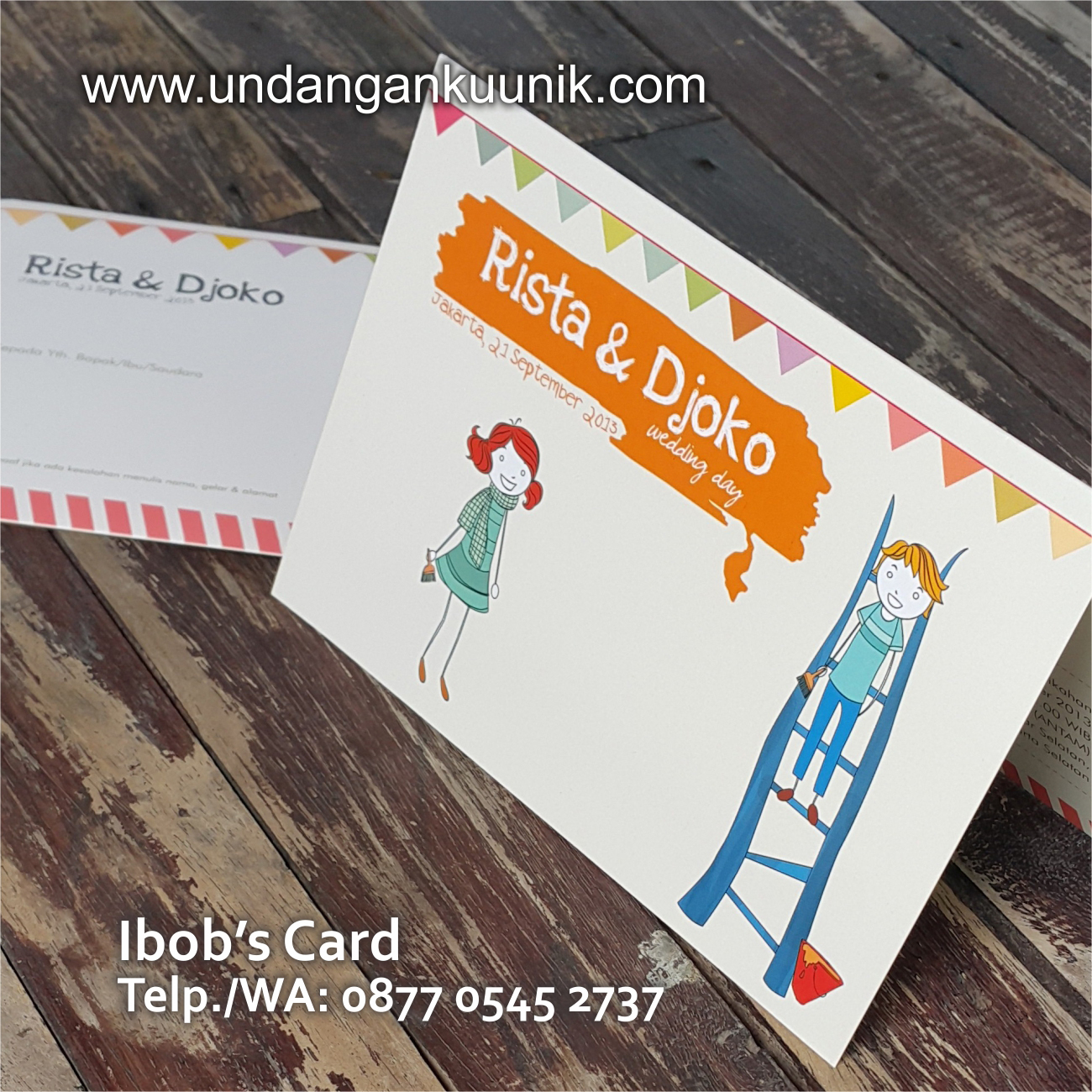 Undangan Nikah Unik Lucu Jogja Murah Hardcover Softcover Simpel