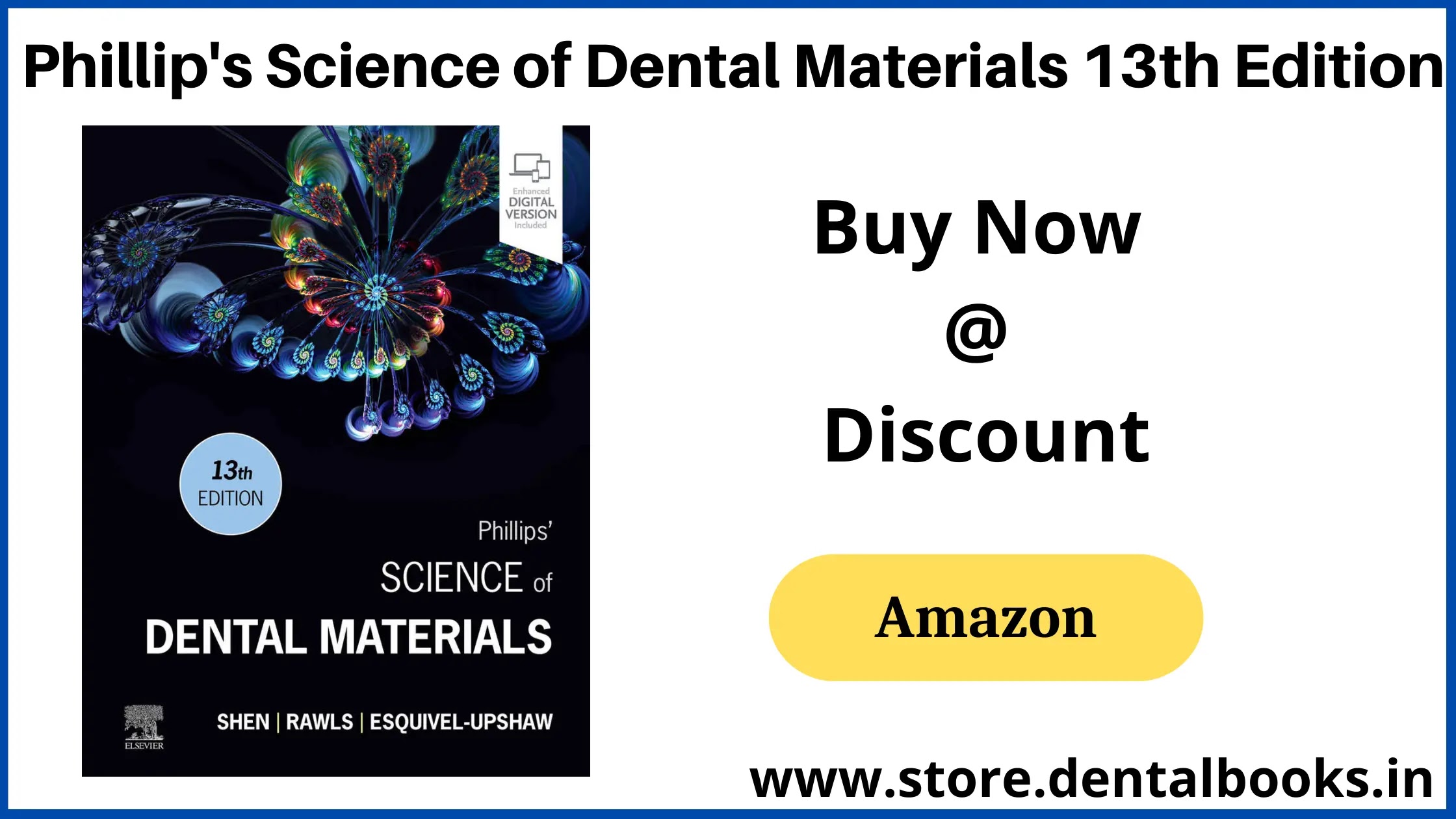 Phillip's Science of Dental Materials 13th Edition | Dental Store