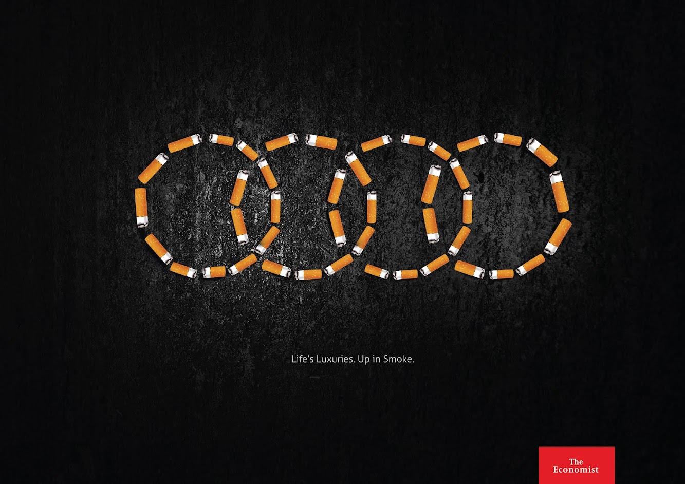 Miami Ad School: The Economist "Life's Luxuries, Up In Smoke"