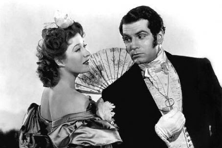 Greer Garson and Laurence Olivier in 1940 Pride and Prejudice