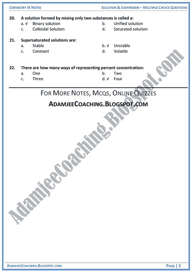 solution-and-suspension-mcqs-chemistry-ix