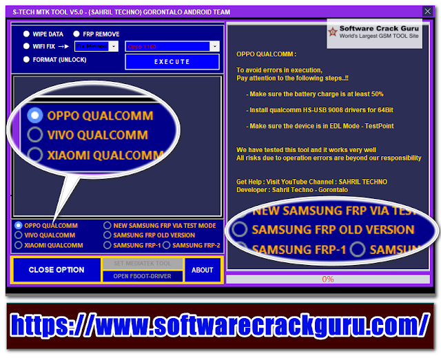 Download S-TECH MTK Tool v5.0 Added Qualocmm and MTK Functions