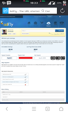 Penyingkat URL AdFly Terbukti Membayar