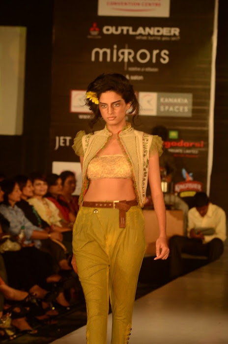 hyderabad fashion week beautiful model cute stills