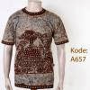 model kaos batik