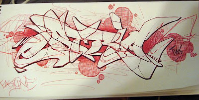 graffiti sketch