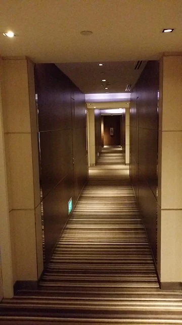 Oasia hotel Novena Singapore 酒店房間走廊