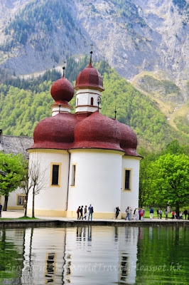  德國, 國王湖, Konigssee, chapel of batholoma