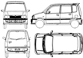 Perodua kenari: Sketches