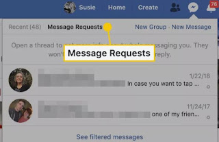 Cara Melihat Permintaan Pesan di Messenger via Dekstop