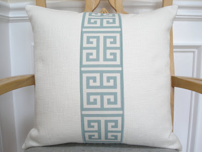 Greek Key Pillow