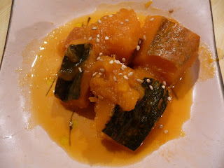 Kabocha-ni (potiron sucré bouilli)