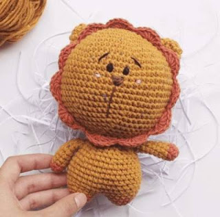 PATRON GRATIS LEON AMIGURUMI 42589