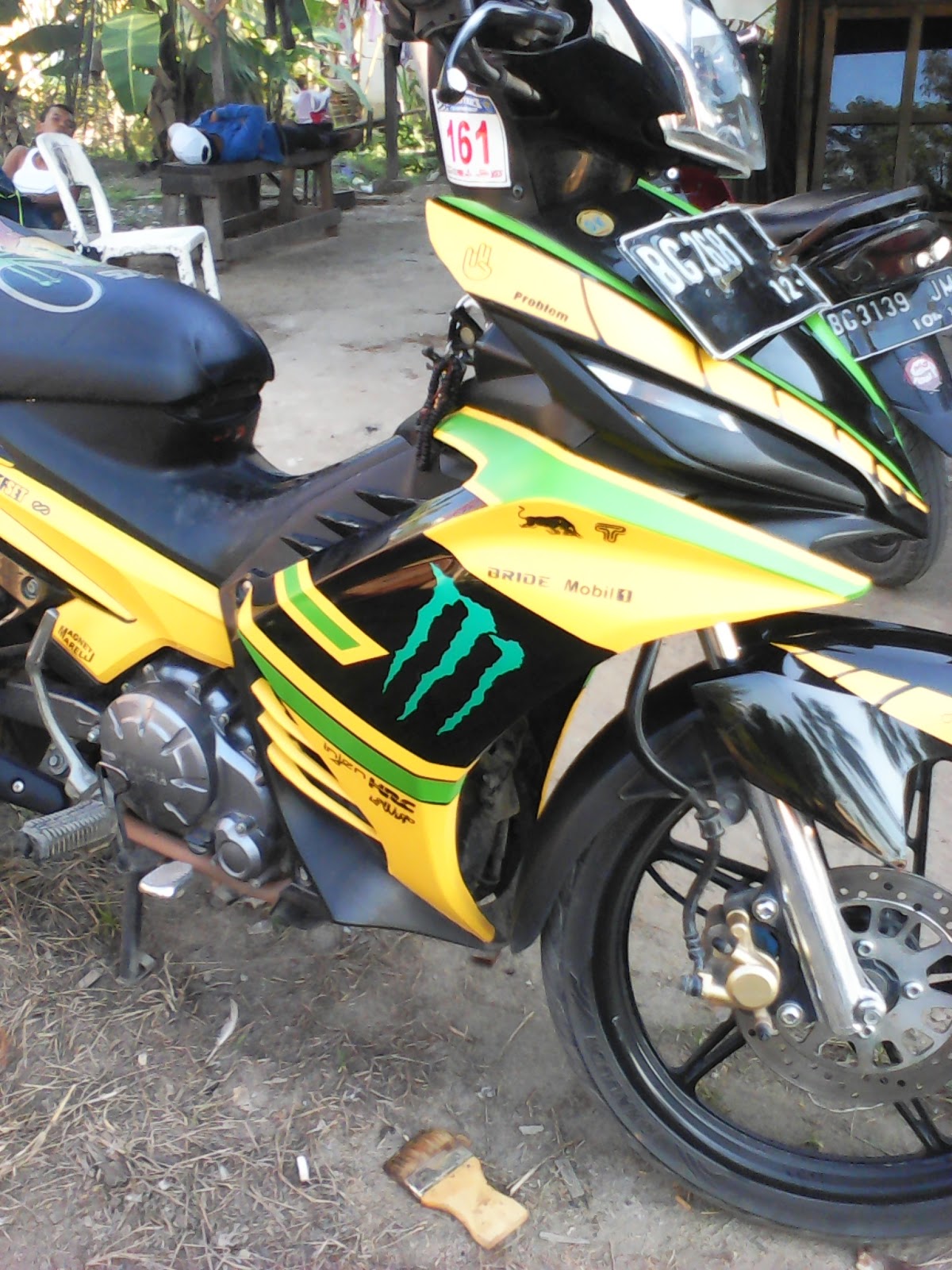 Foto Modifikasi Stiker Motor Jupiter Mx Terkeren Dan 