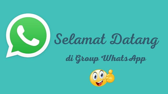 selamat datang di grup whatsapp