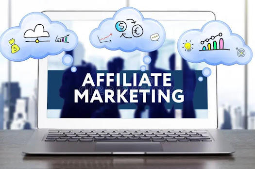 Affiliate Marketing on a computer screen.