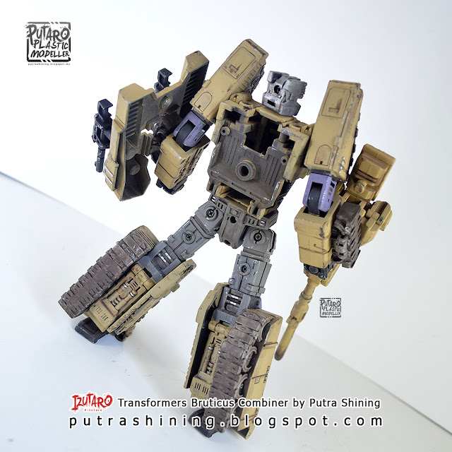 Toy Custom Paint: Transformers Bruticus Combiner by Putra Shining