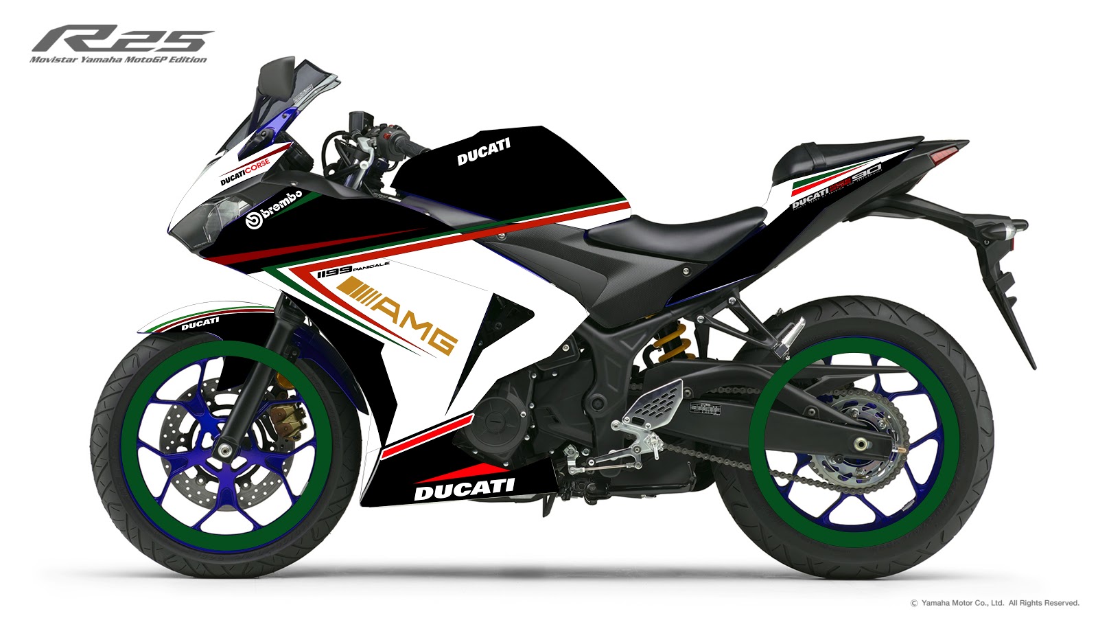 Striping R25 Jalingkut Sticker