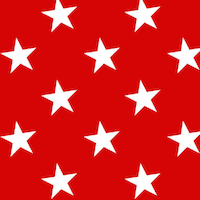 red star pattern paper