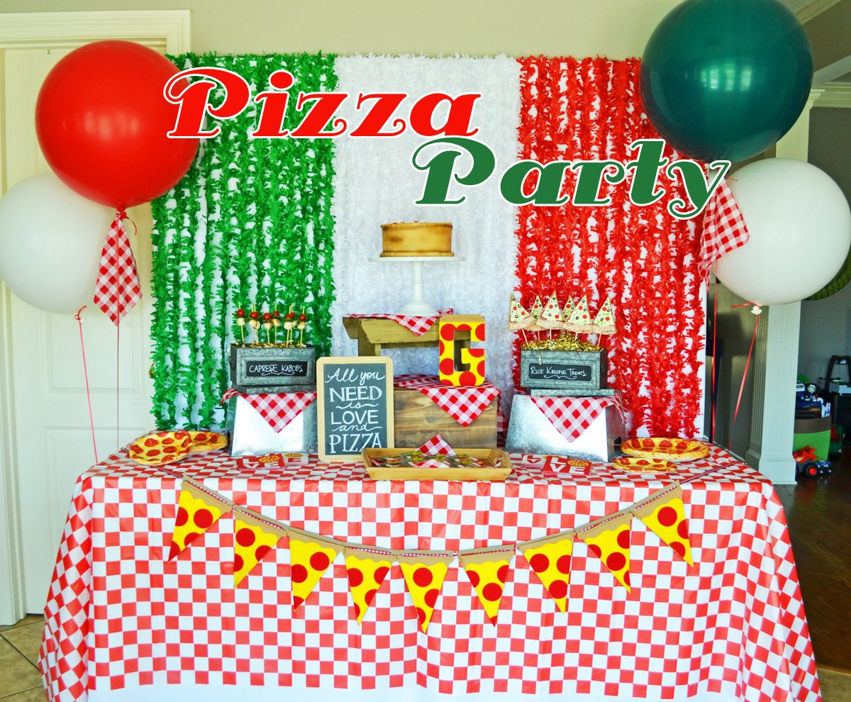 GreyGrey Designs: My Parties Classic Pizza Party