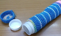 photo showing the screw top bottle that is used for the second pencil box