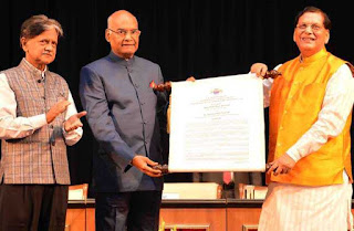 bindeshwar-pathak-felicitated-with-lal-bahadur-shashtri-national-award