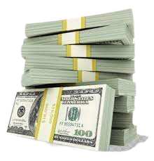 money stack png