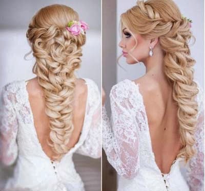 Western Hairstyle : Graceful Looks Indo Western Hairstyle For Wedding To