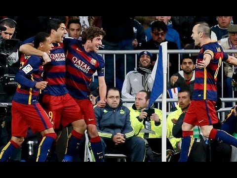 0-4 Baño monumental del FCBarcelona al Real Madrid