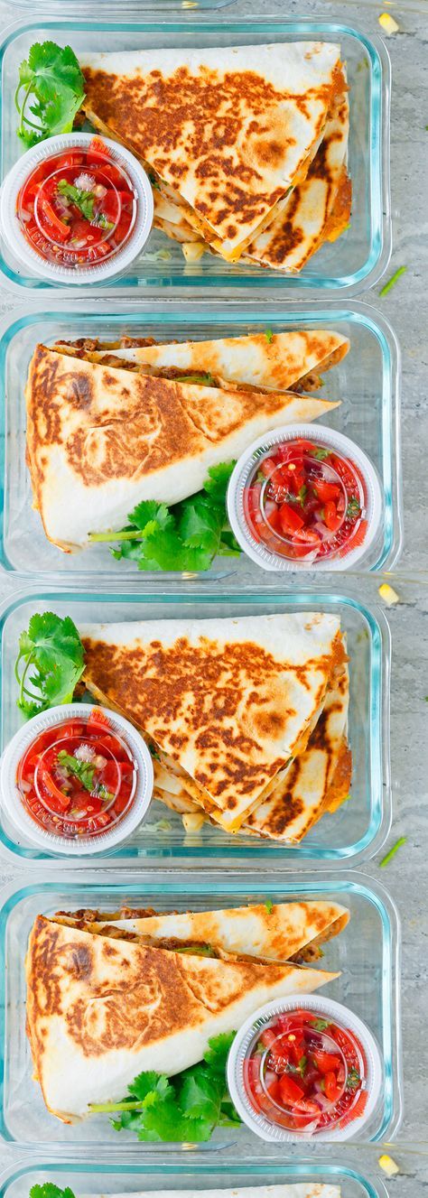 SPICY CHICKEN RANCH QUESADILLAS + MEAL PREP spicy chicken quesadillas | meal prep recipes| easy quesadillas | meal prep ideas | lunch ideas | lunch recipes