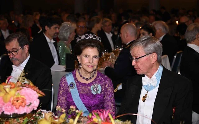 Crown Princess Victoria wore a v-neck gown by Camilla Thulin Princess Sofia's gown from Ida Lanto