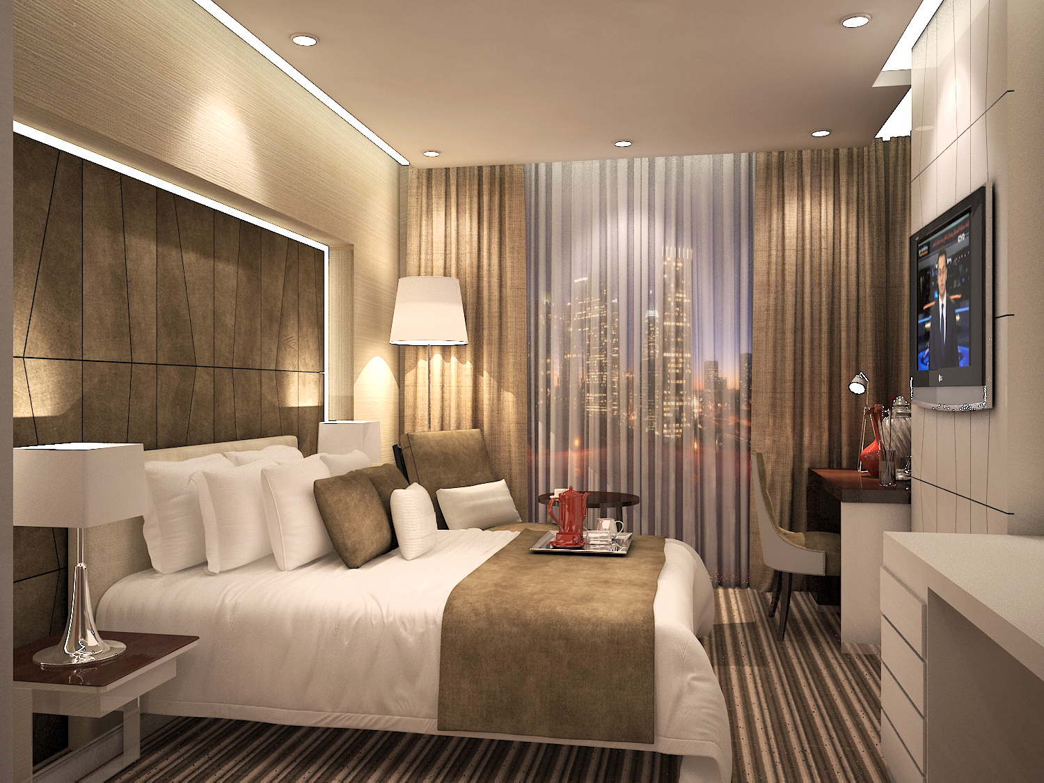 INTERIOR DESIGN UGANDA 3 star Hotel room interior design 