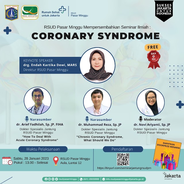 (FREE SKP IDI) Seminar Ilmiah *Coronary Syndrome*